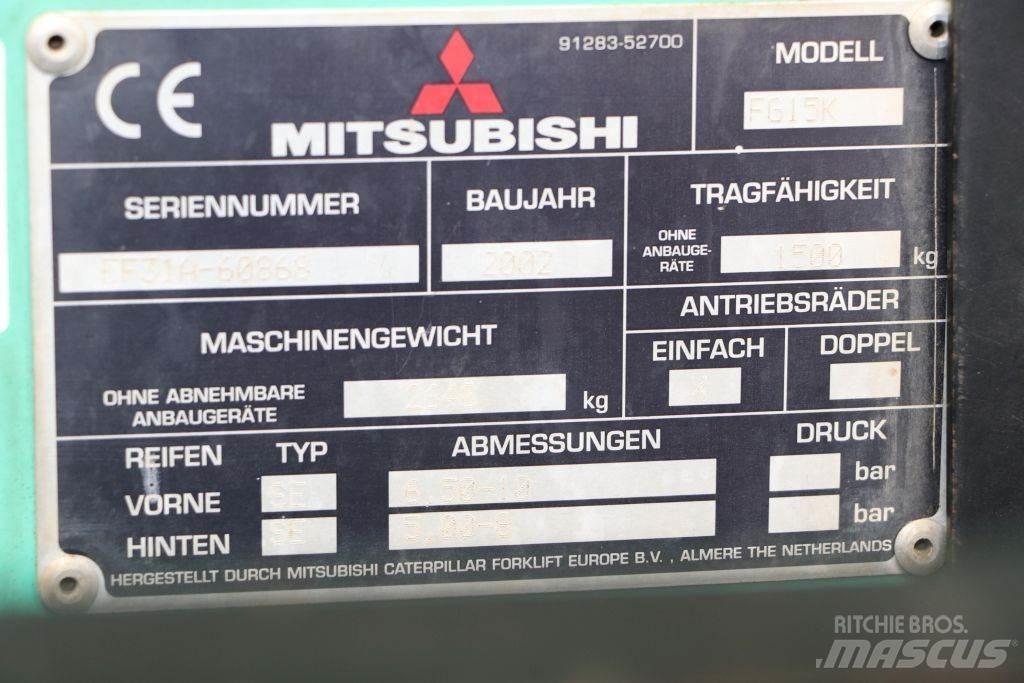 Mitsubishi FG15K LPG 지게차