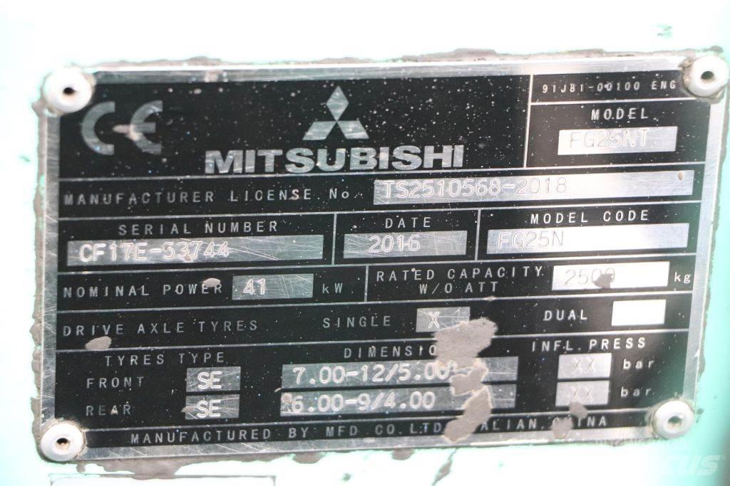 Mitsubishi FG25NT LPG 지게차