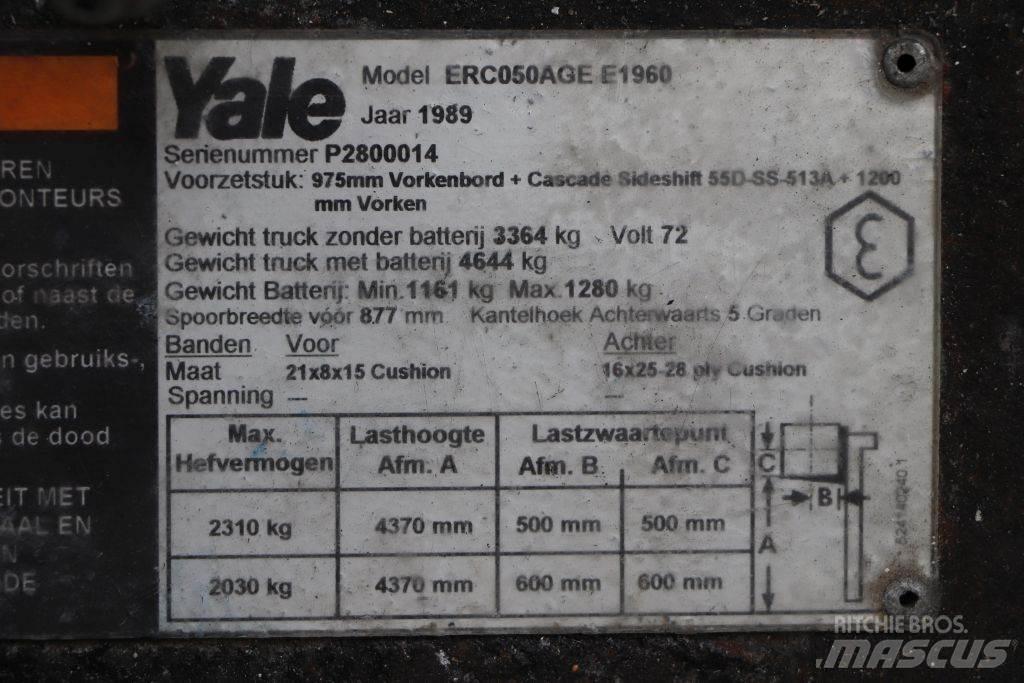 Yale ERC050AGE 전동 지게차
