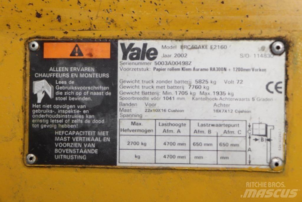 Yale ERC40AKE 전동 지게차
