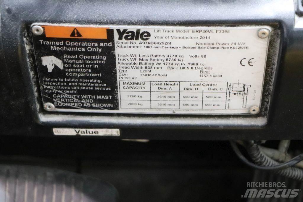 Yale ERP30VL 전동 지게차