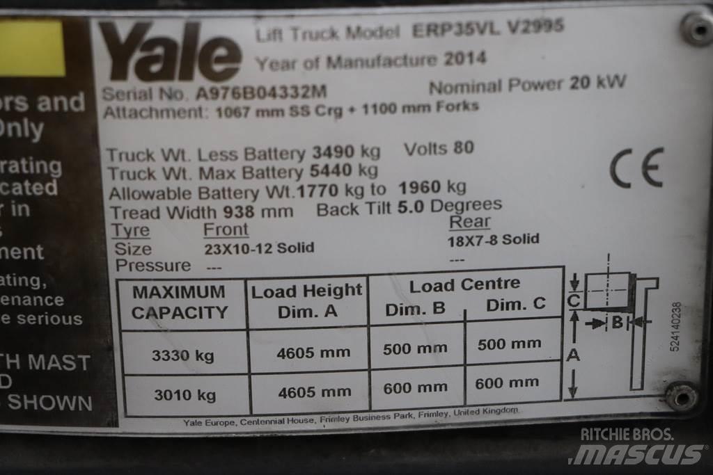 Yale ERP35VL 전동 지게차
