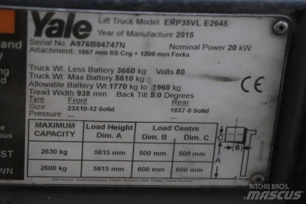 Yale ERP35VL 전동 지게차