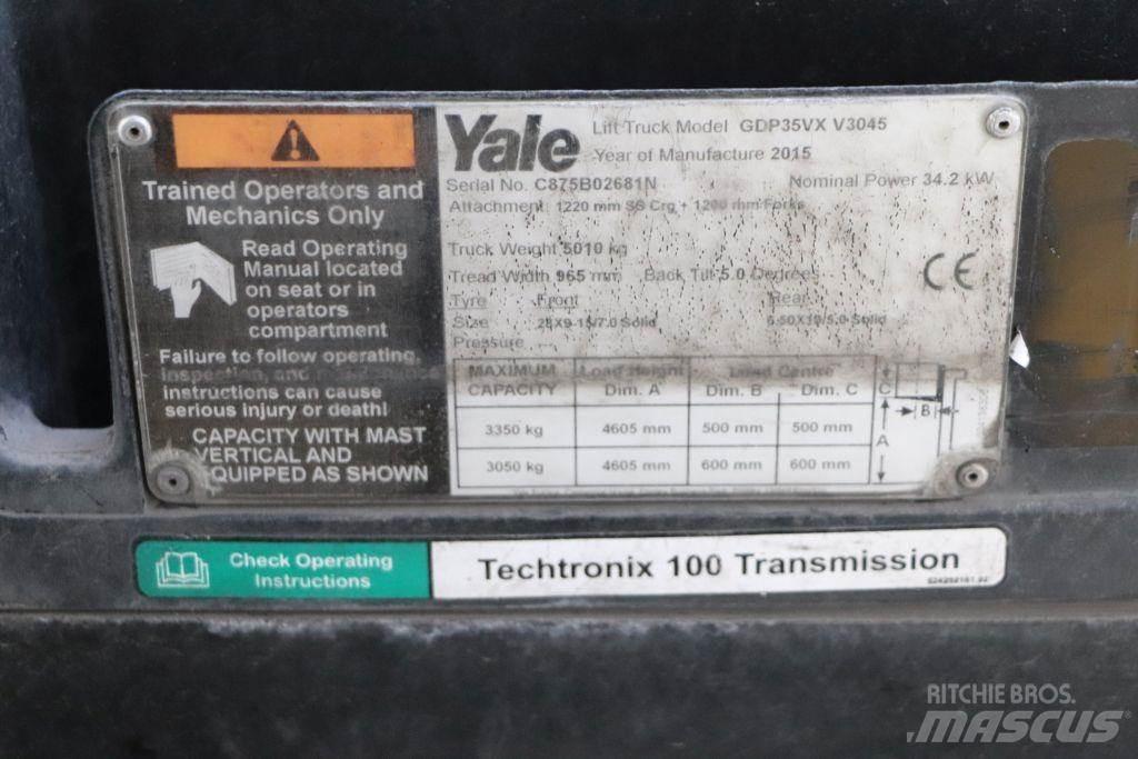 Yale GDP35VX 디젤 지게차