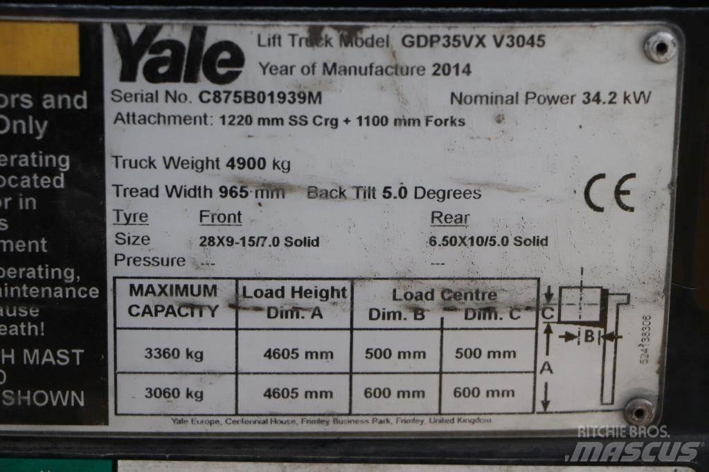 Yale GDP35VX 디젤 지게차