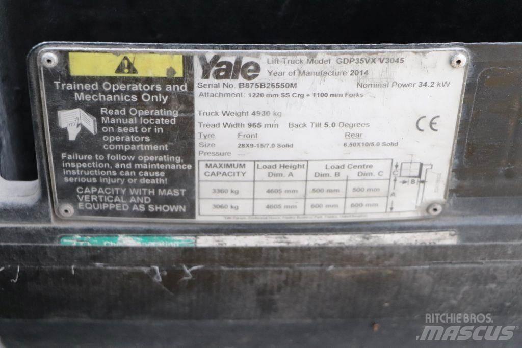 Yale GDP35VX 디젤 지게차