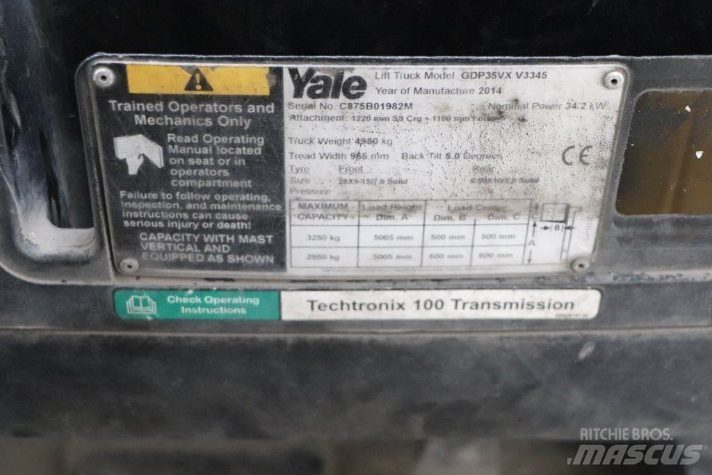 Yale GDP35VX 디젤 지게차