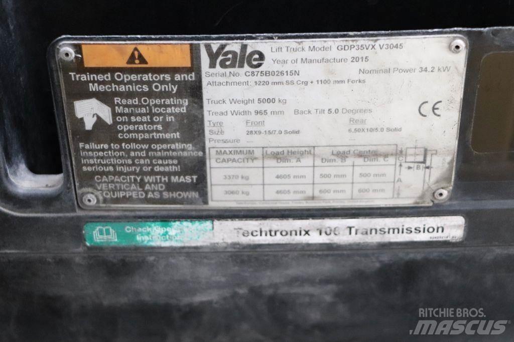 Yale GDP35VX 디젤 지게차