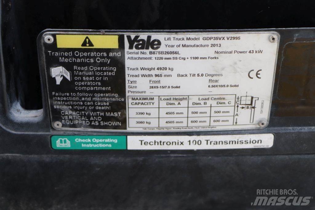 Yale GDP35VX 디젤 지게차