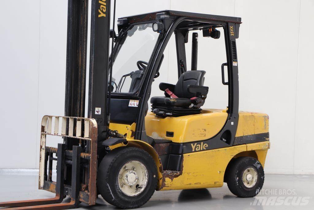 Yale GDP35VX 디젤 지게차