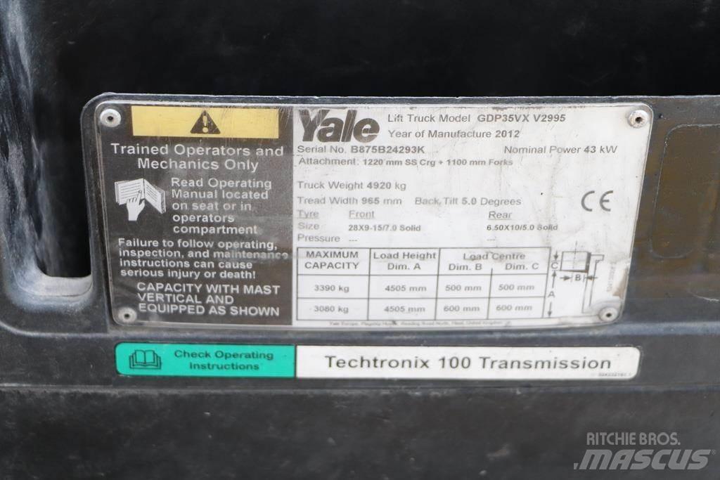 Yale GDP35VX 디젤 지게차