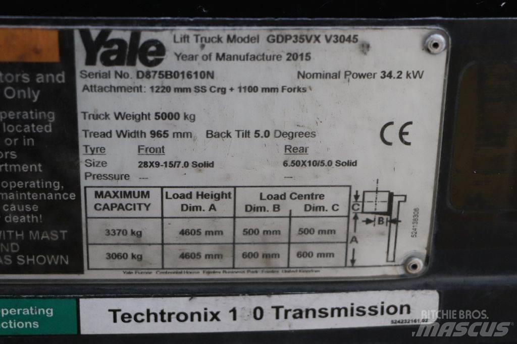 Yale GDP35VX 디젤 지게차