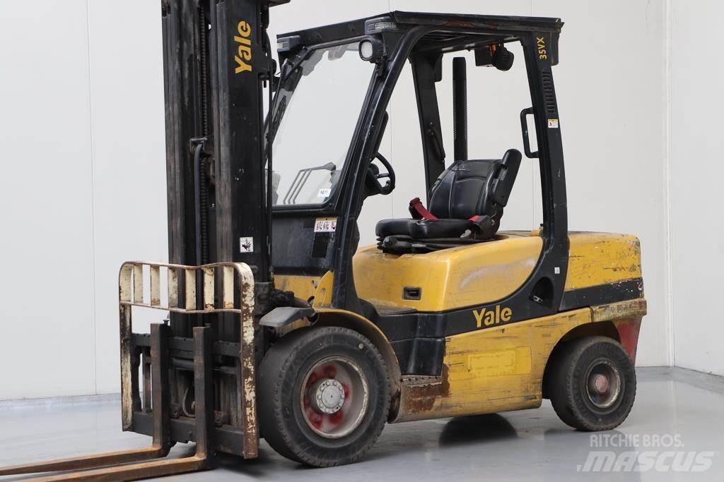 Yale GDP35VX 디젤 지게차