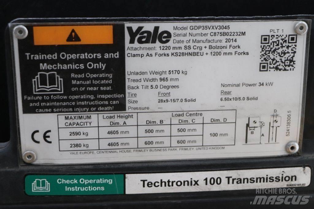 Yale GDP35VX 디젤 지게차