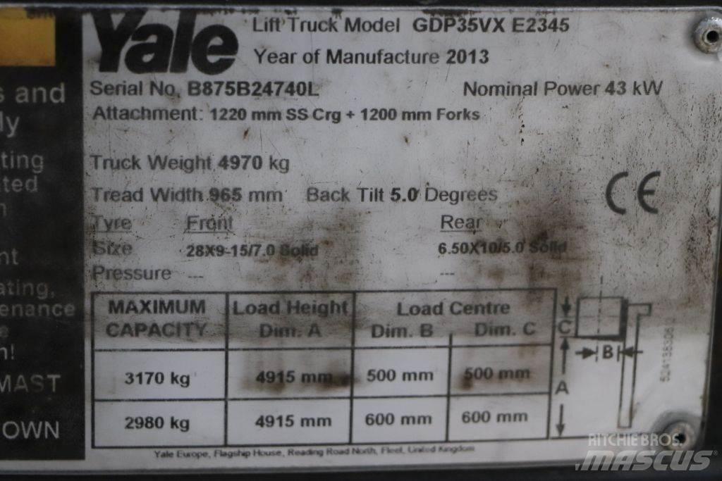 Yale GDP35VX 디젤 지게차