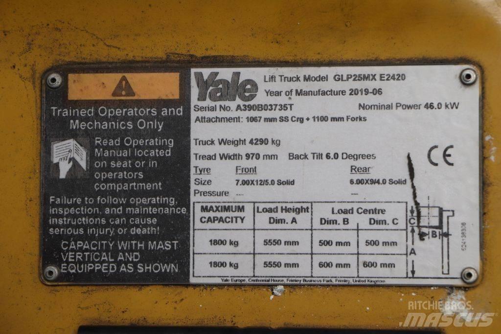 Yale GLP25MX LPG 지게차