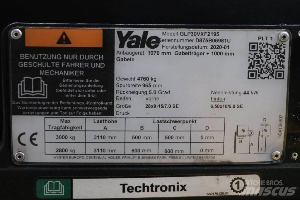 Yale GLP30VX LPG 지게차