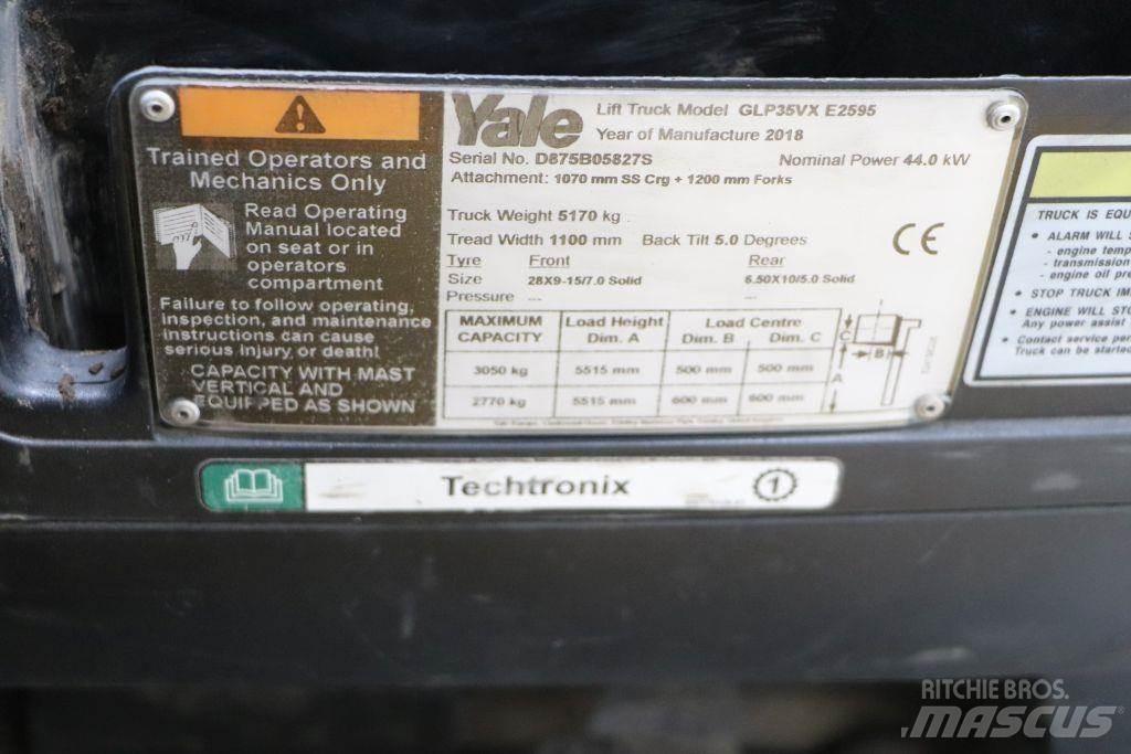 Yale GLP35VX LPG 지게차