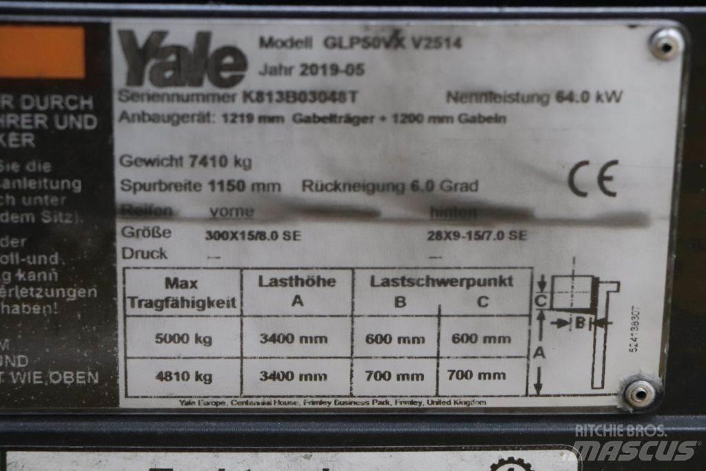 Yale GLP50VX LPG 지게차