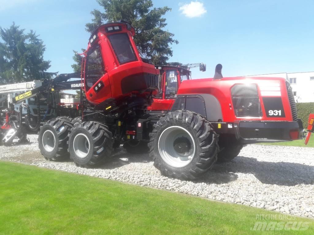 Komatsu 931.3 원목 하베스터
