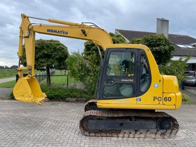 Komatsu PC 60-7 대형 굴삭기 29톤 이상