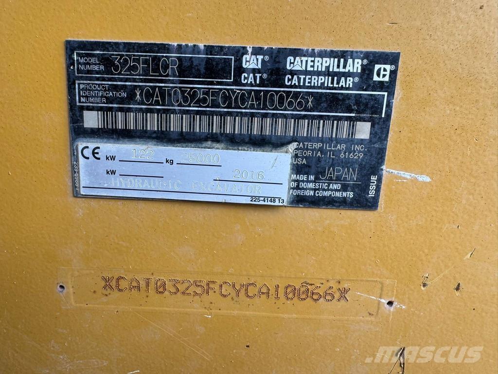 CAT 325F LCR 대형 굴삭기 29톤 이상