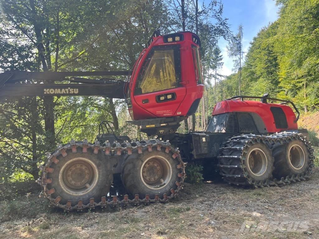 Komatsu 931 XC 원목 하베스터