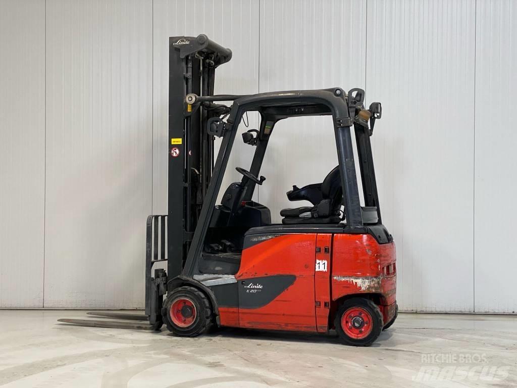 Linde E20PH-02 전동 지게차
