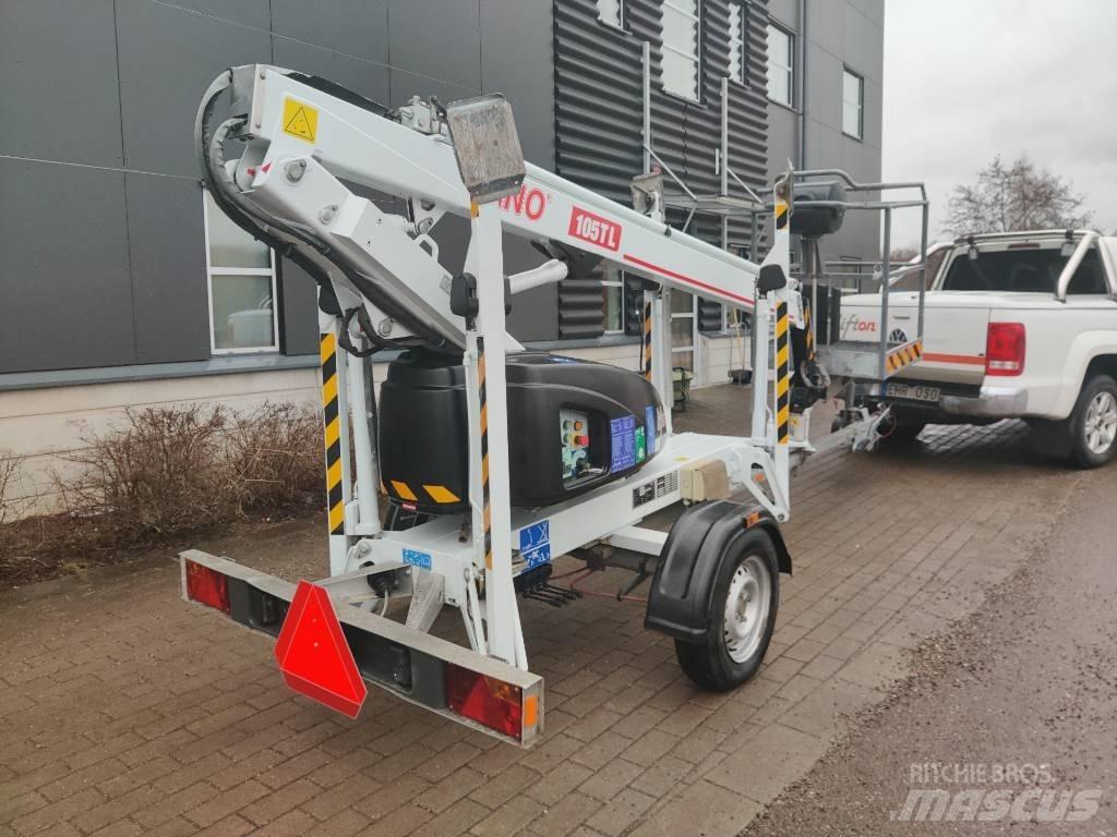 Dino 105 TL Skylift 트레일러 탑재 고소작업대