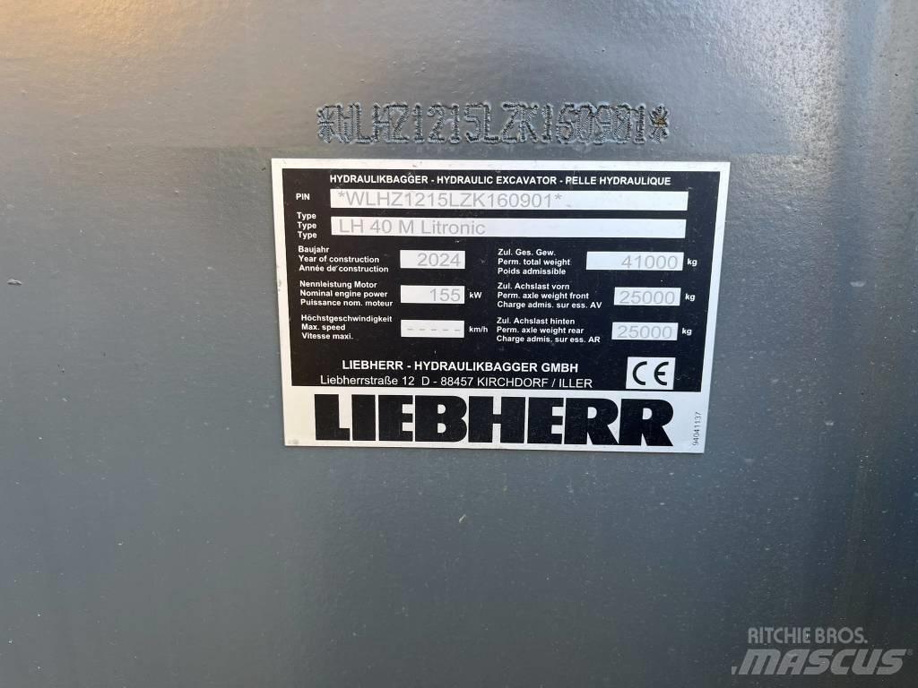 Liebherr LH 40 폐기물/산업 처리기