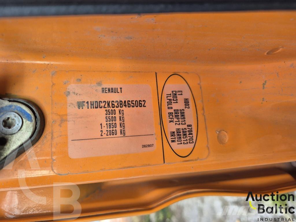 Renault Master 플랫베드/드롭사이드 트럭