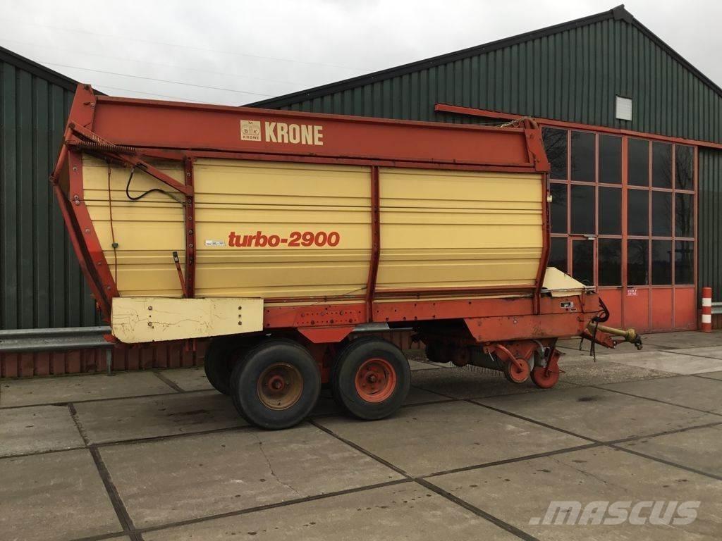 Krone TURBO 2900 자동 적재 트레일러