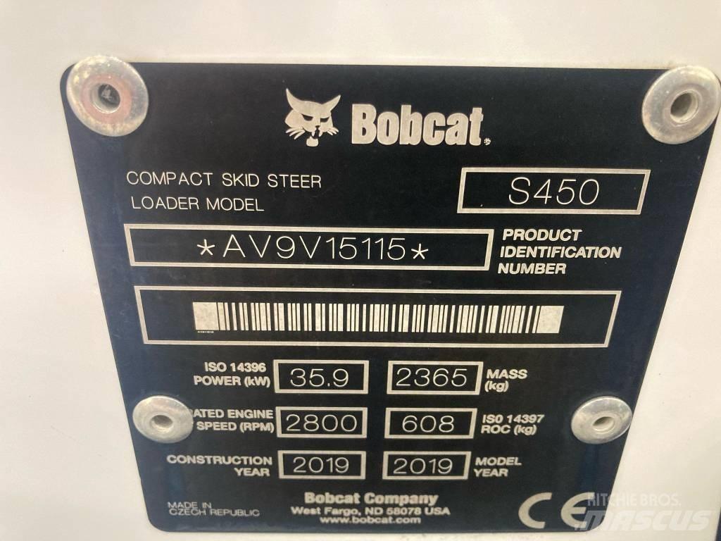 Bobcat S 450  스키드로더