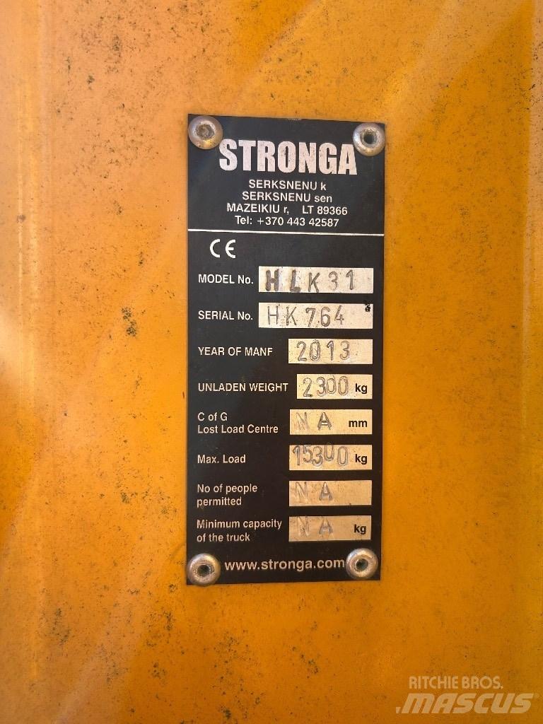Stronga Container 훅 리프트