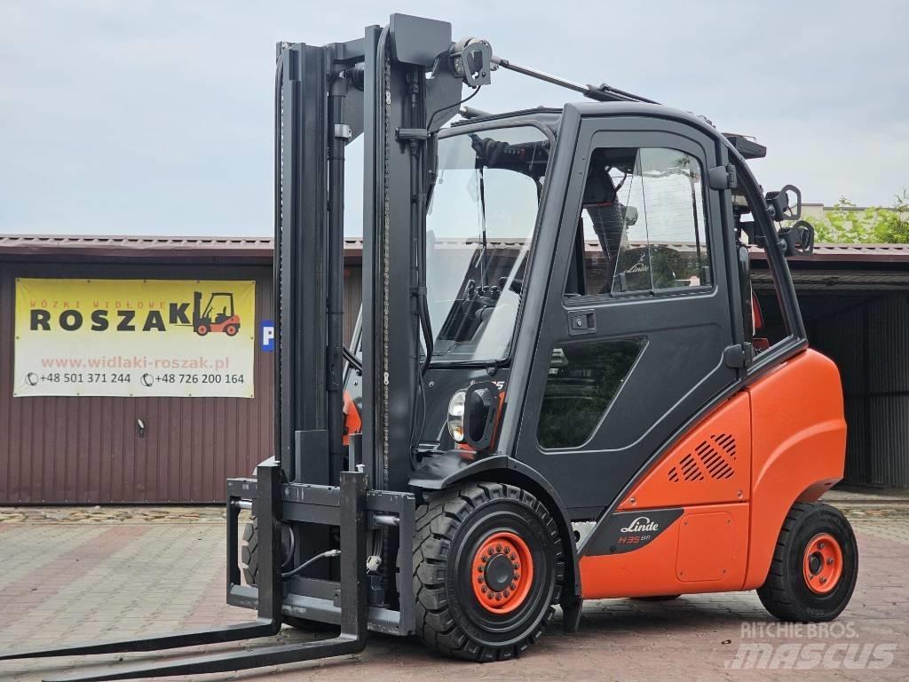 Linde H35T-02 LPG 지게차