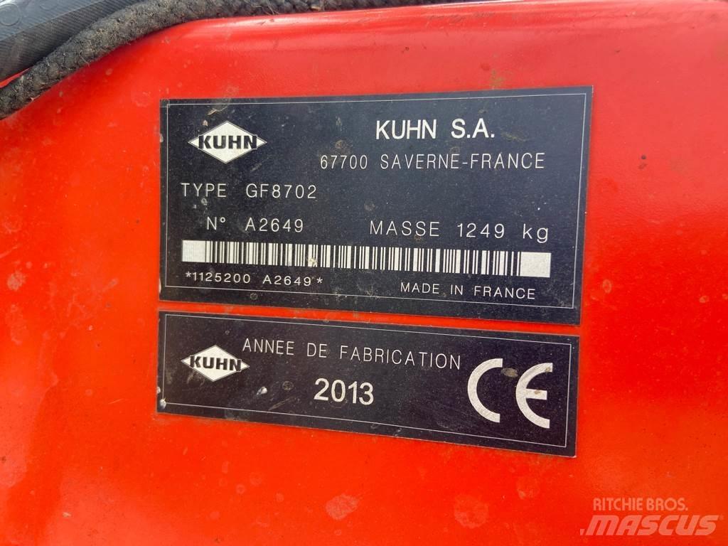 Kuhn GF8702 갈퀴 및 테더
