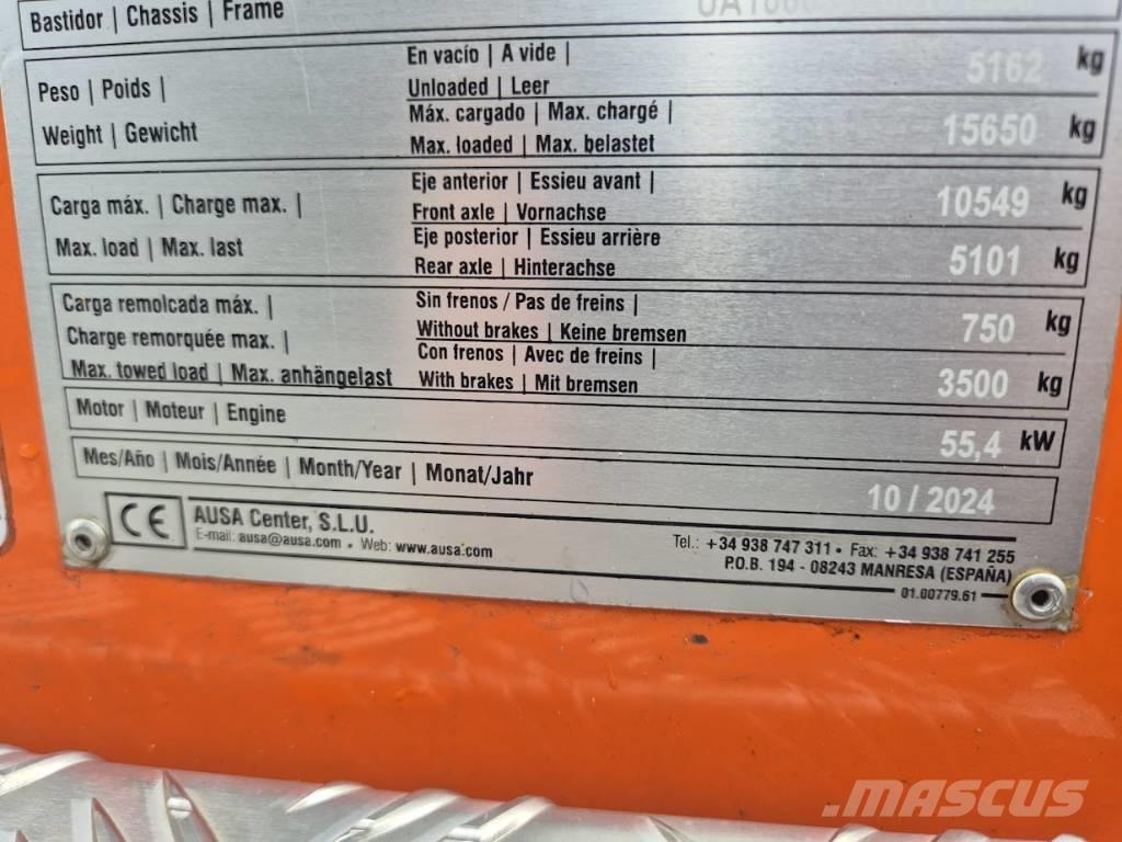 Ausa D1001APG 건설현장 덤프트럭