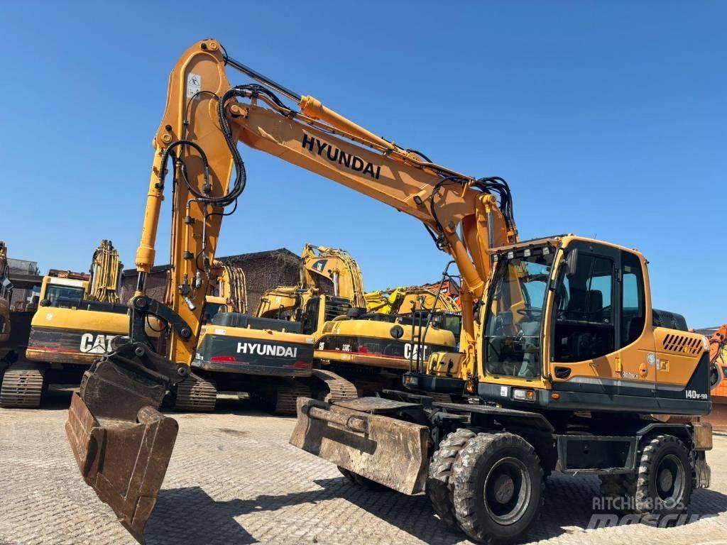 Hyundai 140W-9A  휠 굴삭기