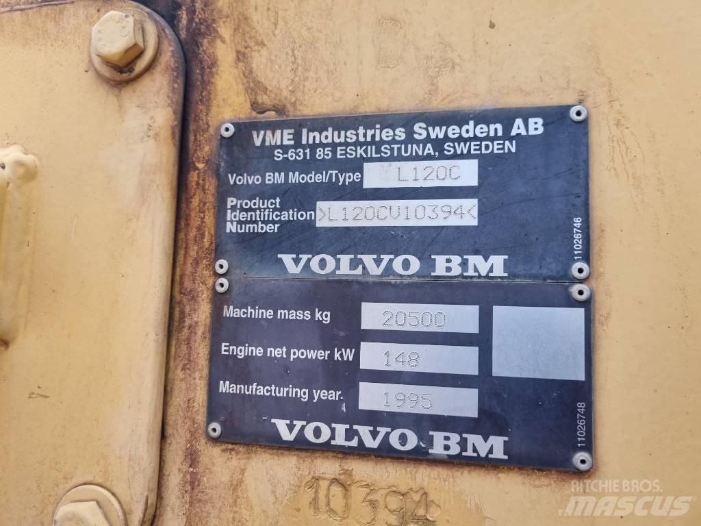 Volvo BM L120C  휠로우더