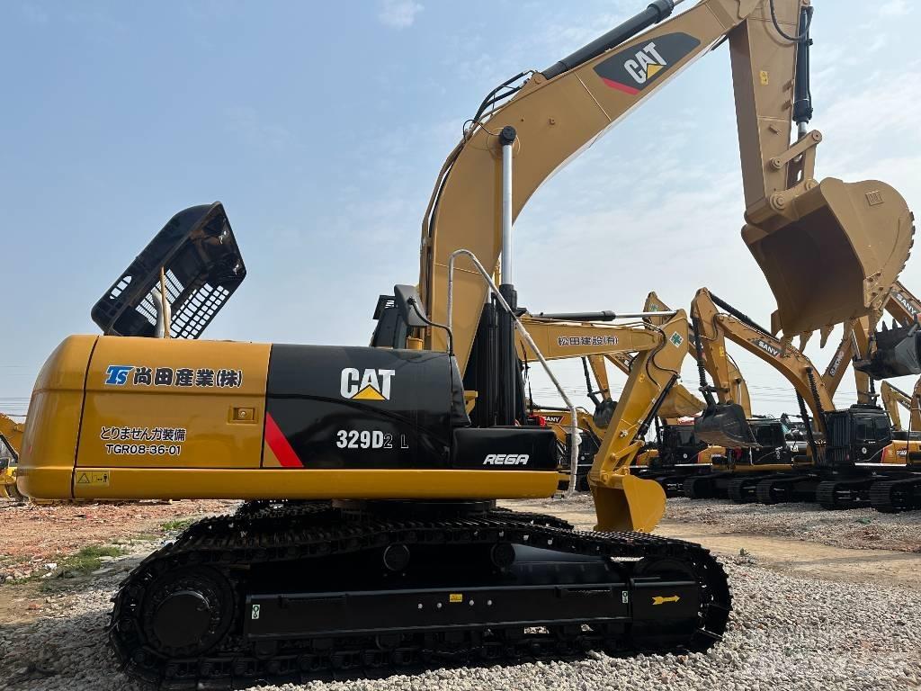 CAT 329 D2L 중형굴삭기 7톤-28톤
