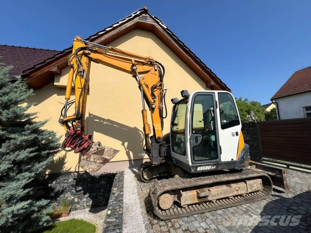 Kubota KX 080-3 중형굴삭기 7톤-28톤