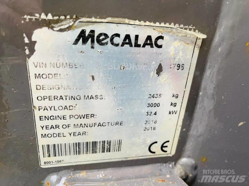 Mecalac TA 3 S 건설현장 덤프트럭