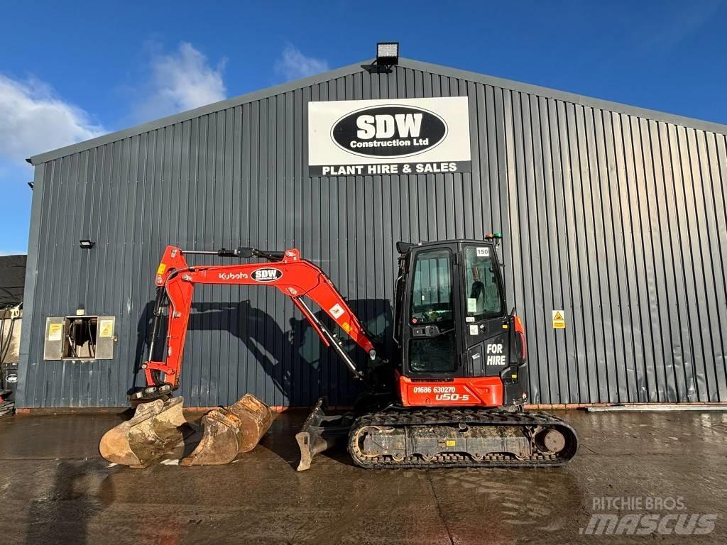 Kubota U 50 소형 굴삭기 7톤 미만