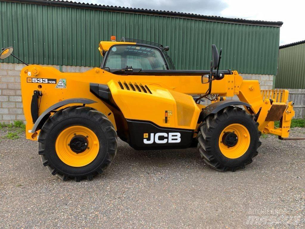 JCB 533-105 텔러 핸들러