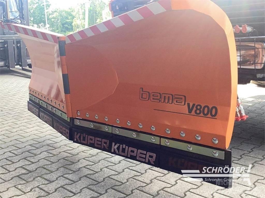 Bema V 800 제설 블레이드 및 제설기