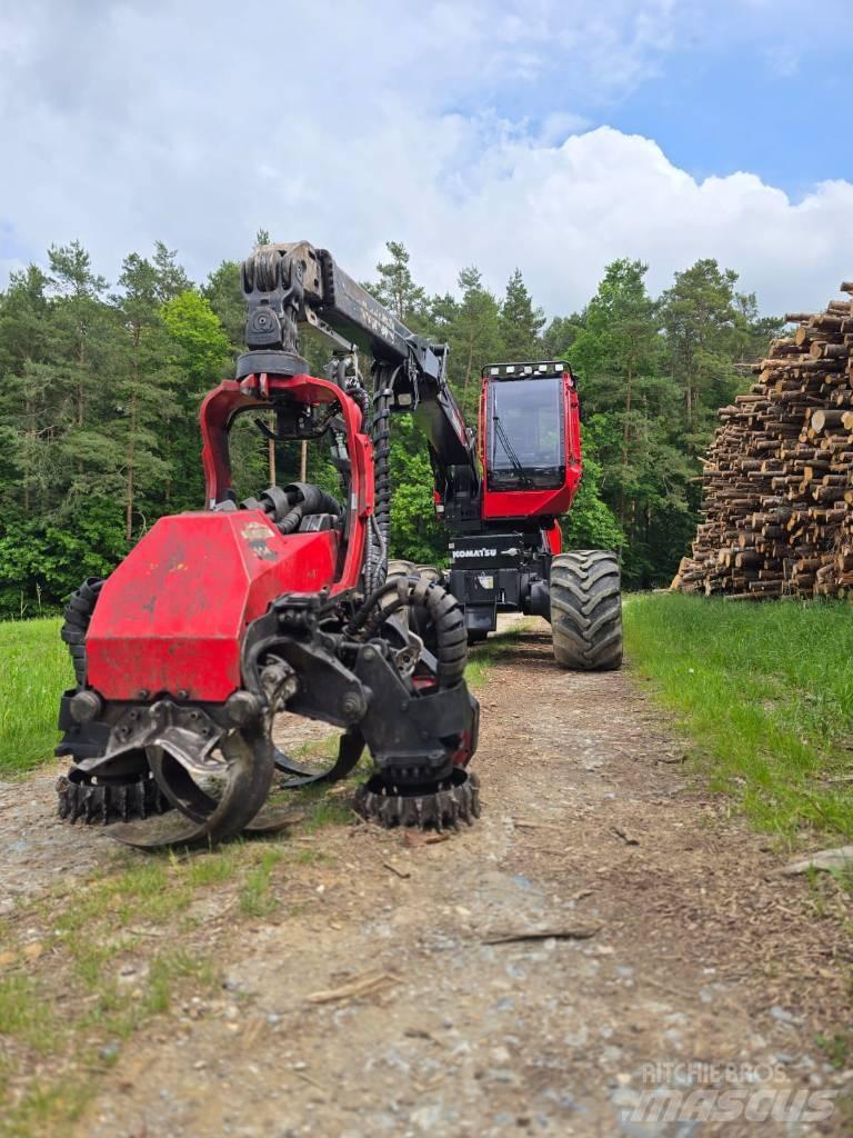 Komatsu 931 XC 원목 하베스터