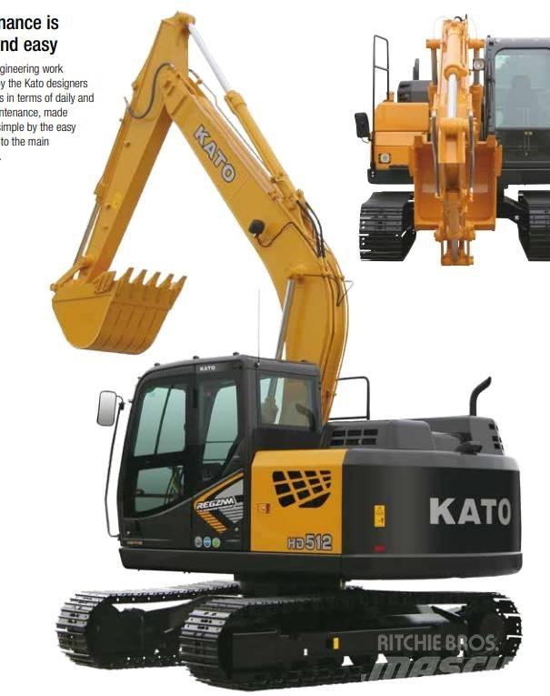 Kato 514 대형 굴삭기 29톤 이상