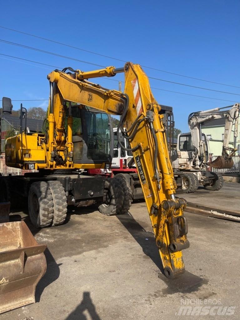 JCB JS 145 W  휠 굴삭기