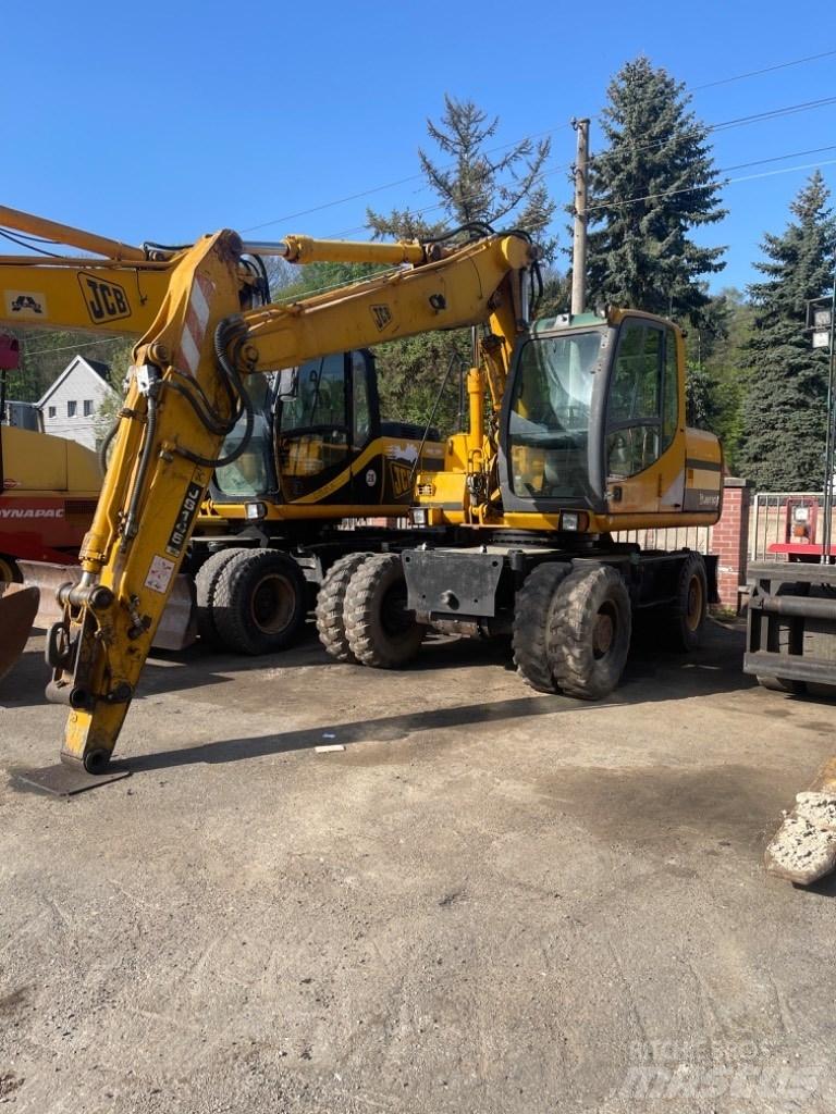 JCB JS 145 W  휠 굴삭기