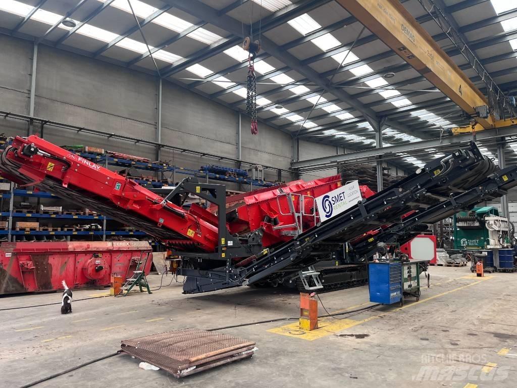 Terex Finlay 883+ E 이동식 선별기